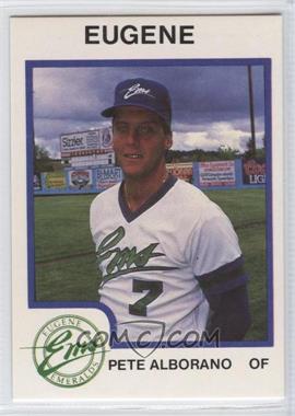 1987 ProCards Minor League - [Base] #2660 - Pete Alborano