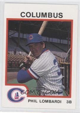 1987 ProCards Minor League - [Base] #35 - Phil Lombardi