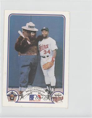 1987 Smokey Bear's Fire Prevention Team - American League #8 - Kirby Puckett [Noted]