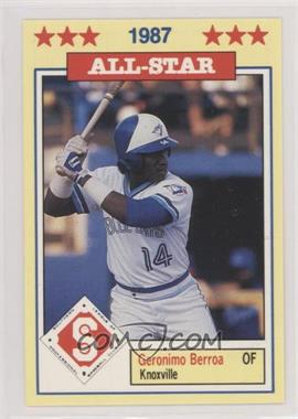 1987 Southern League All-Stars - [Base] #3 - Geronimo Berroa