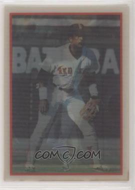 1987 Sportflics - [Base] #80 - Jim Rice, Jose Canseco, George Bell [Poor to Fair]