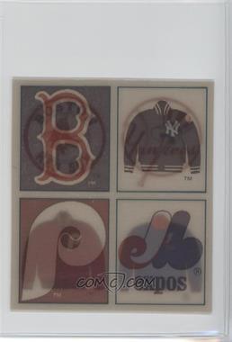 1987 Sportflics - Promo Panel #95-19-85-82 - Boston Red Sox, New York Yankees, Philadelphia Phillies, Montreal Expos