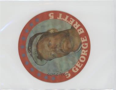 1987 Sportflics Superstar Discs - [Base] #12 - George Brett