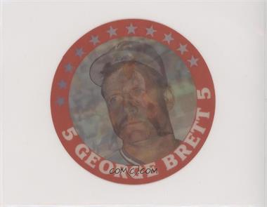 1987 Sportflics Superstar Discs - [Base] #12 - George Brett