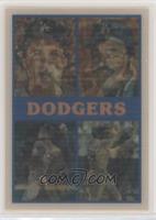 Los Angeles Dodgers Team, Mike Scioscia, Steve Sax, Fernando Valenzuela, Orel H…