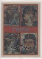 Minnesota Twins Team, Gary Gaetti, Roy Smalley Jr., Kirby Puckett, Tom Brunansk…