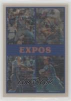 Montreal Expos Team, Floyd Youmans, Tim Burke, Casey Candaele, Mitch Webster, M…