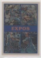 Montreal Expos Team, Floyd Youmans, Tim Burke, Casey Candaele, Mitch Webster, M…