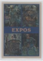 Montreal Expos Team, Floyd Youmans, Tim Burke, Casey Candaele, Mitch Webster, M…