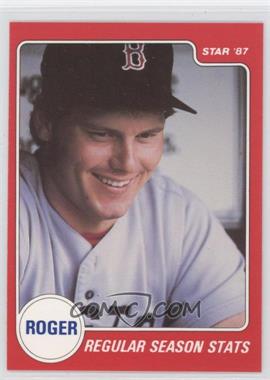 1987 Star Roger Clemens Red - [Base] #2 - Roger Clemens