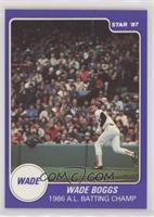 Wade Boggs 1986 AL Batting Champ (In Action)