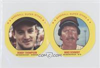 Robby Thompson, Mike Schmidt [Good to VG‑EX]