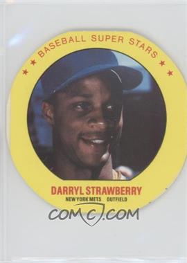 1987 Super Stars Discs - [Base] - With Tabs #1 - Darryl Strawberry