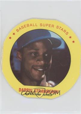 1987 Super Stars Discs - [Base] - With Tabs #1 - Darryl Strawberry