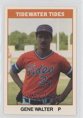 1987 TCMA/CMC International League - [Base] #46 - Gene Walter