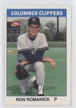 1987 TCMA/CMC International League - [Base] #58 - Ron Romanick