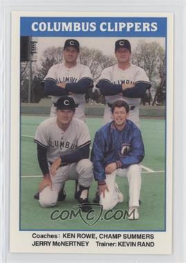 1987 TCMA/CMC International League - [Base] #74 - Champ Summers, Ken Rowe, Jerry McNertney, Kevin Rand [EX to NM]