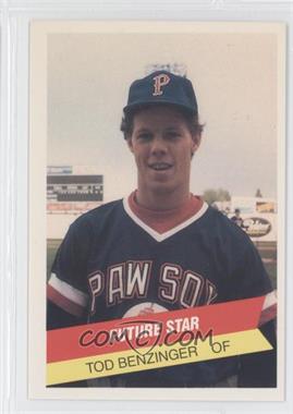 1987 TCMA/CMC International League All-Stars/Future Stars - [Base] #1987-20 - Todd Benzinger (Name Misspelled Tod)