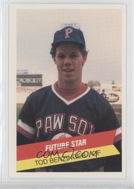 1987 TCMA/CMC International League All-Stars/Future Stars - [Base] #1987-20 - Todd Benzinger (Name Misspelled Tod)