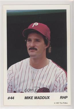 1987 Tastykake Philadelphia Phillies - [Base] #44 - Mike Maddux