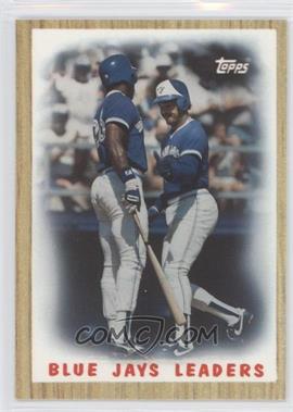 1987 Topps - [Base] - Tiffany #106 - Team Leaders - Toronto Blue Jays Team