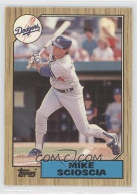 1987 Topps - [Base] - Tiffany #144 - Mike Scioscia