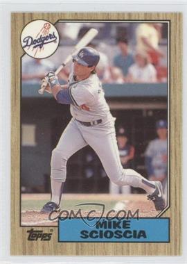 1987 Topps - [Base] - Tiffany #144 - Mike Scioscia