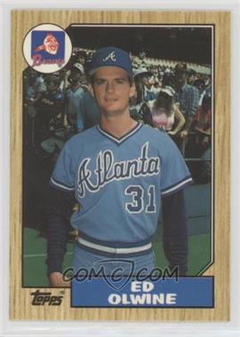 1987 Topps - [Base] - Tiffany #159 - Ed Olwine