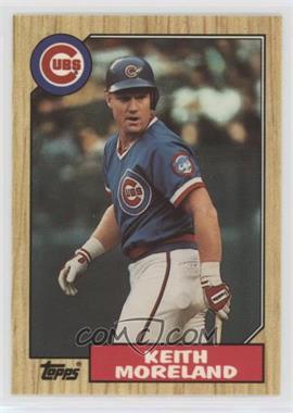 1987 Topps - [Base] - Tiffany #177 - Keith Moreland