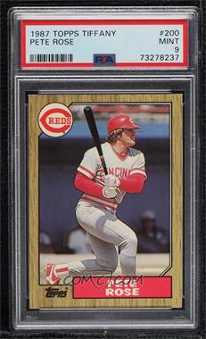 1987 Topps - [Base] - Tiffany #200 - Pete Rose [PSA 9 MINT]