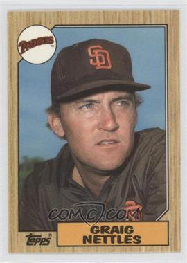 1987 Topps - [Base] - Tiffany #205 - Graig Nettles