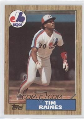 1987 Topps - [Base] - Tiffany #30 - Tim Raines