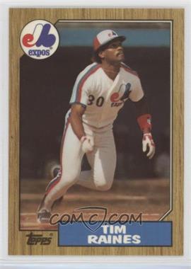 1987 Topps - [Base] - Tiffany #30 - Tim Raines