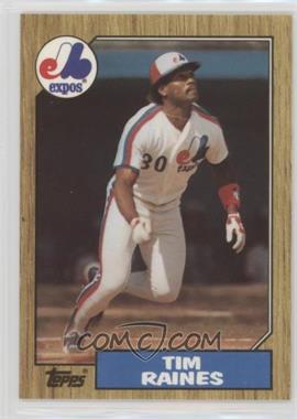 1987 Topps - [Base] - Tiffany #30 - Tim Raines