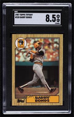 1987 Topps - [Base] - Tiffany #320 - Barry Bonds [SGC 8.5 NM/Mt+]