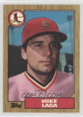 1987 Topps - [Base] - Tiffany #321 - Mike Laga [Noted]