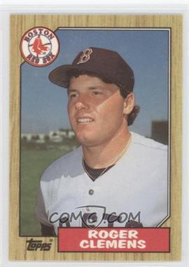 1987 Topps - [Base] - Tiffany #340 - Roger Clemens