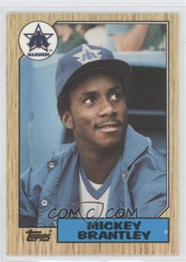 1987 Topps - [Base] - Tiffany #347 - Mickey Brantley