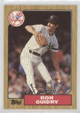 1987 Topps - [Base] - Tiffany #375 - Ron Guidry