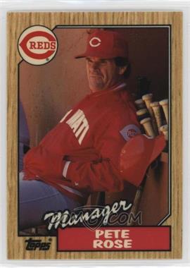 1987 Topps - [Base] - Tiffany #393 - Pete Rose