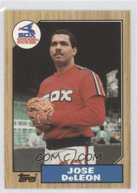 1987 Topps - [Base] - Tiffany #421 - Jose DeLeon