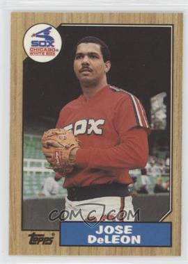 1987 Topps - [Base] - Tiffany #421 - Jose DeLeon