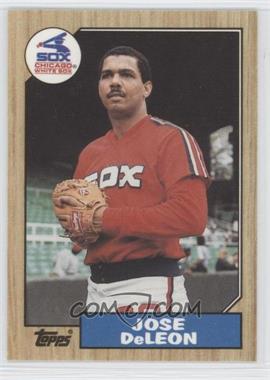 1987 Topps - [Base] - Tiffany #421 - Jose DeLeon