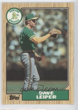 1987 Topps - [Base] - Tiffany #441 - Dave Leiper