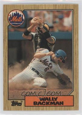 1987 Topps - [Base] - Tiffany #48 - Wally Backman