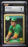 Jose Canseco [CSG 7 Near Mint]