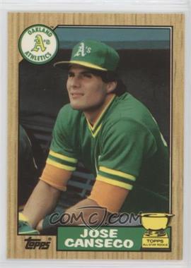 1987 Topps - [Base] - Tiffany #620 - Jose Canseco