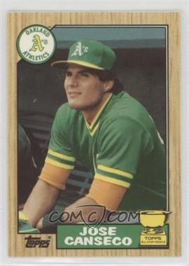 1987 Topps - [Base] - Tiffany #620 - Jose Canseco