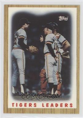 1987 Topps - [Base] - Tiffany #631 - Team Leaders - Detroit Tigers