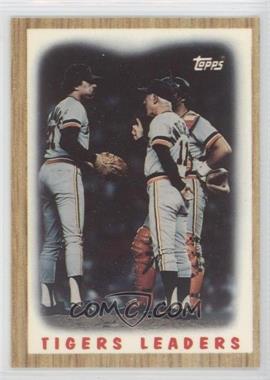 1987 Topps - [Base] - Tiffany #631 - Team Leaders - Detroit Tigers